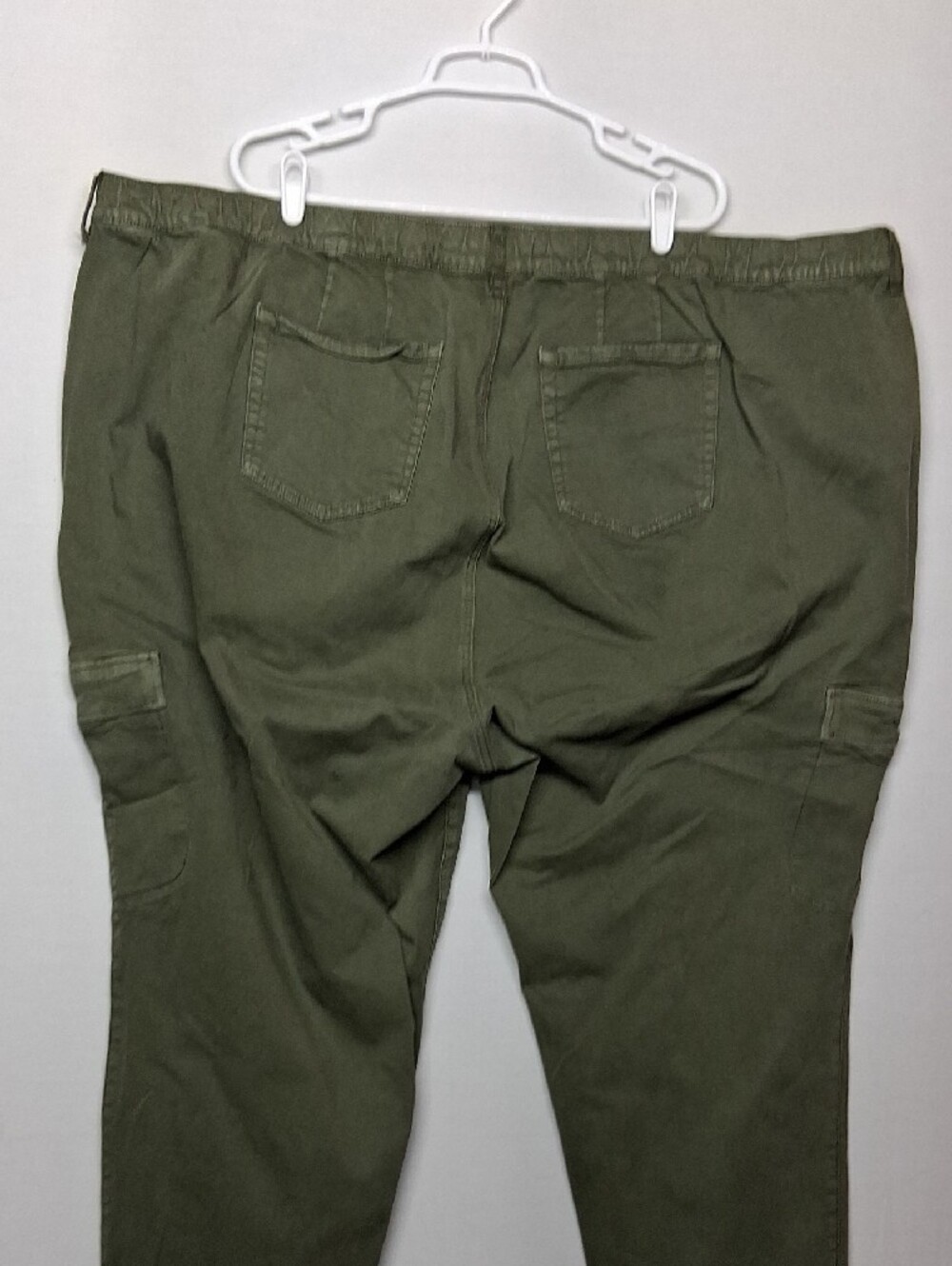 Torrid Olive Drawstring Cargo Pants - Picture 9 of 10